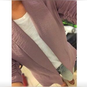 Bar III purple blazer